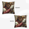 Copri-cuscino in peluche stile steampunk - Okomall
