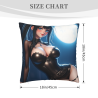 Double-Sided Cute Anime Girl Plush Pillow Cover - OkoMall