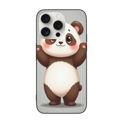 Coque de téléphone mignonne panda pour iPhone 15 Pro/Pro Max - OKOMALL