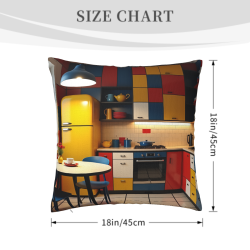 Vintage Geometrisches Plüsch Kissenbezug - Okomall
