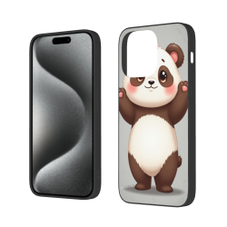 Coque de téléphone mignonne panda pour iPhone 15 Pro/Pro Max - OKOMALL