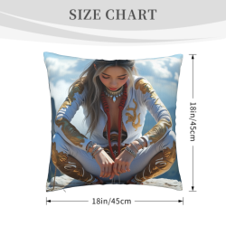 Dream Girl Plush Cushion Cover - Omall
