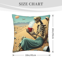 Funda de Almohada de Peluche 'Maravillas del Desierto' - Okomall