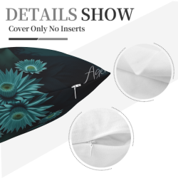 Custodia per cuscino in peluche 'Sogno di Opulenza' - 18x18 pollici | OKOMALL