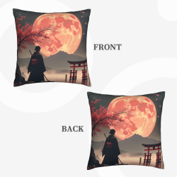 Funda de cojín Wabi-Sabi Samurai - Okomall