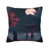 Housse de coussin Style Wabi-Sabi Lever de Soleil et Montagnes - Okomall