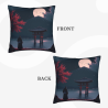 Housse de coussin Style Wabi-Sabi Lever de Soleil et Montagnes - Okomall