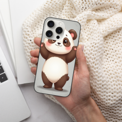 Coque de téléphone mignonne panda pour iPhone 15 Pro/Pro Max - OKOMALL