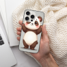 可爱熊猫iPhone 15 Pro/Pro Max手机壳 - OKOMALL