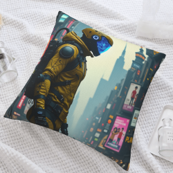 Cyberpunk-Charakter-Kissenbezug - Okomall