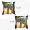 Housse de coussin en peluche pour fille esthétique - Okomall