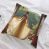 Housse de coussin en peluche pour fille esthétique - Okomall