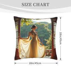 Housse de coussin en peluche pour fille esthétique - Okomall