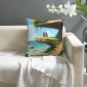 Housse de coussin à thème de forêt en peluche - Okomall