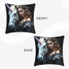 Housse de Coussin en Peluche Dreamy Girl - Okomall