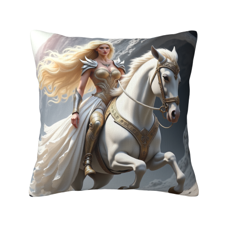 Housse de coussin en peluche Esprit de rêve - Okomall