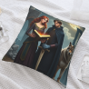 Kuschelkissen mit Ritter und Wolf Motiv - Omal