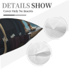 Housse de coussin en peluche sur le thème du chevalier et du loup - Okomall