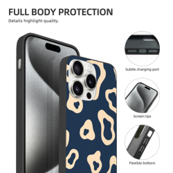 iPhone 15 Pro/Pro Max 抽象纹理手机壳 - okomall