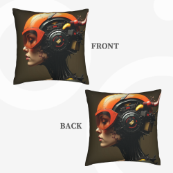 Coussin moelleux à motif d'illusion - Okomall