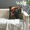Coussin moelleux à motif d'illusion - Okomall