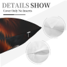 Funda de cojín de peluche de león realista - 18x18 pulgadas | Okomall