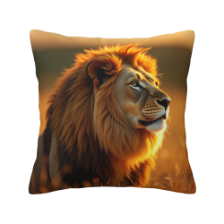 Housse de coussin en peluche Sérénité forestière - Okomall