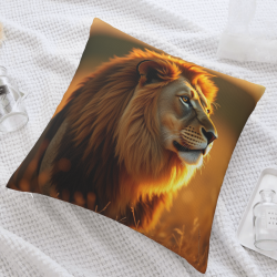 Housse de coussin en peluche Sérénité forestière - Okomall