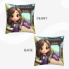 女の子向けの可愛いぬいぐるみクッションカバー - Okomall