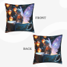 Housse de Coussin en Peluche Motif Fée de la Forêt Enchantée - Okomall