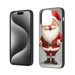 Coque sur le thème du Père Noël pour iPhone 15 Pro/Pro Max - okomall