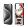 Coque sur le thème du Père Noël pour iPhone 15 Pro/Pro Max - okomall
