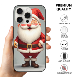 Coque sur le thème du Père Noël pour iPhone 15 Pro/Pro Max - okomall