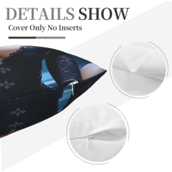 Dreamy Girl Double-Sided Fluffy Pillow Cover - Okomall