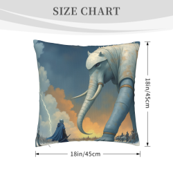 Housse de coussin Chevalier Hippique - Okomall