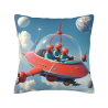 星際探險家毛絨抱枕套 - Okomall