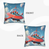 Space Explorer Plush Pillow Cover - Okomall