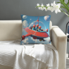 Space Explorer Plush Pillow Cover - Okomall