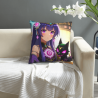 动漫少女樱花毛绒抱枕套 - Okomall