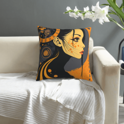 Dreamy Girl Pillow Cover - Okomall