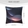 Housse de coussin en peluche irisée - Okomall