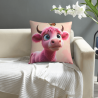 Cuscino Decorativo in Peluche a Forma di Vitellino Carino - Okomall
