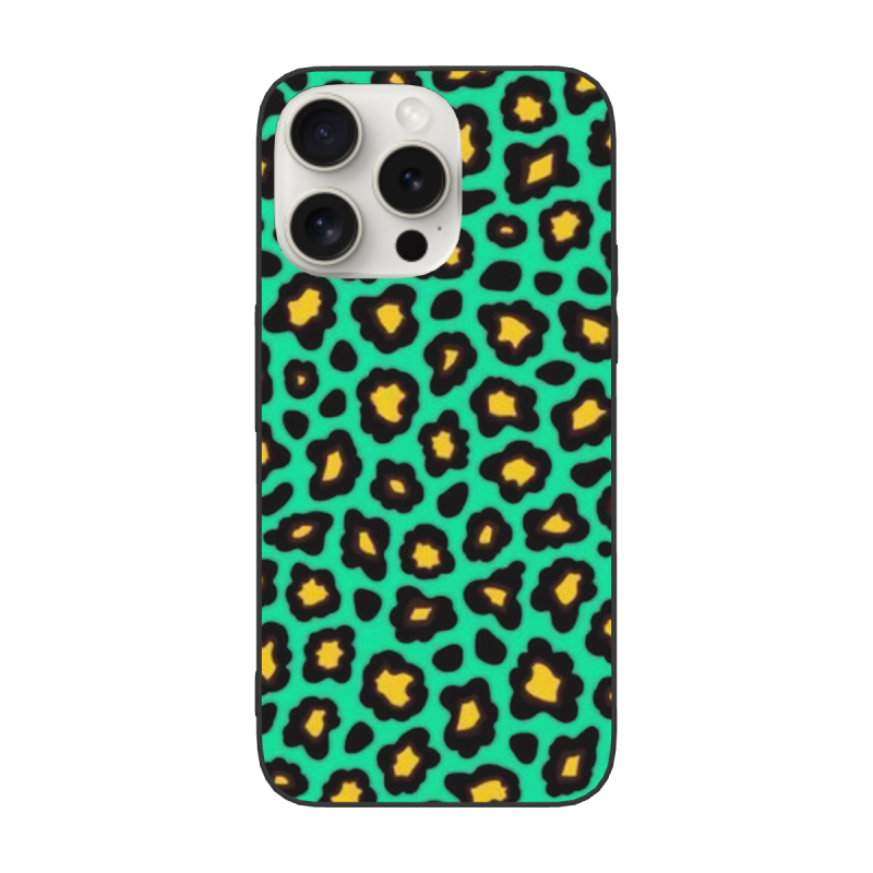 豹纹iPhone 15 Pro/Pro Max手机壳 - okomall