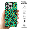 حافظة iPhone 15 Pro/Pro Max بنقشة الفهد - okomall