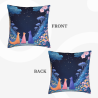 Housse de coussin en peluche Elfe de la Forêt - 18x18 pouces | OKOMALL