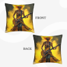 Housse de coussin en peluche Rock Star - Okomall