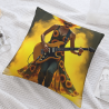 Housse de coussin en peluche Rock Star - Okomall