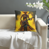 Housse de coussin en peluche Rock Star - Okomall