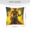 Housse de coussin en peluche Rock Star - Okomall