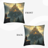 Funda de Almohada de Peluche Guardián del Bosque Misterioso - OkOmall